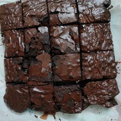A picture of Chocolate Fudge Brownies.