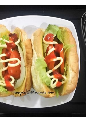 Foto resep Hotdog Sosis Ayam