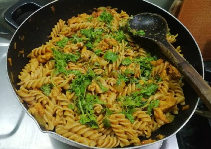 Wholewheat Chicken Pasta