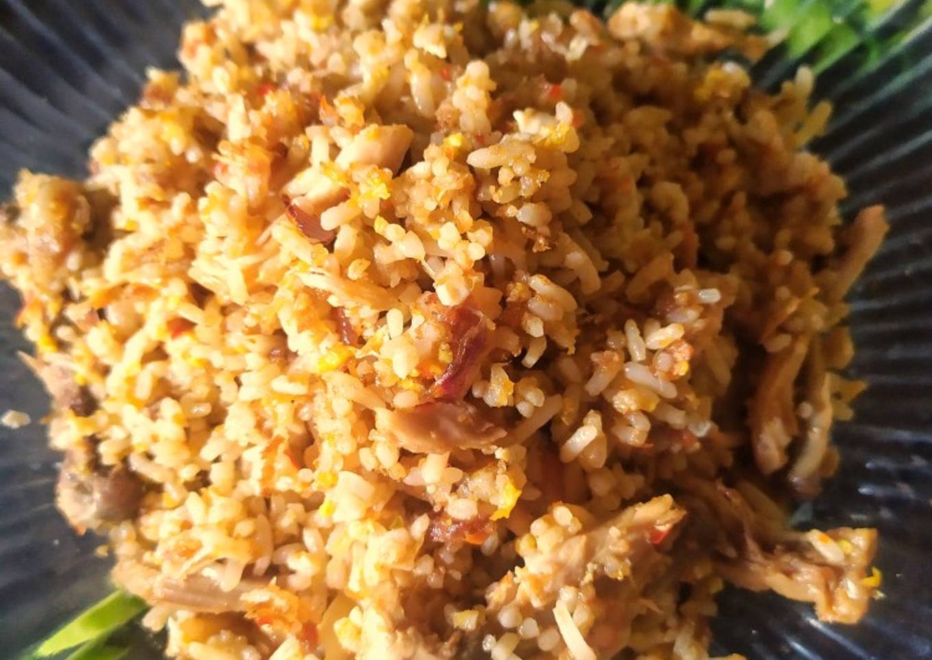Nasi goreng ayam bakar