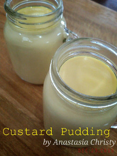 Foto resep Custard Pudding