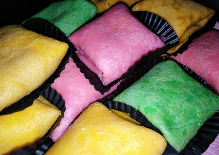 Resep Warna Warni Pancake Durian Tanpa Mixer Oleh Frutala Cookpad