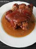 Codillo de cerdo estofado