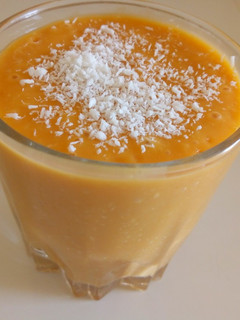 A picture of Coconut Mango Smoothie.