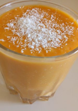 A picture of Coconut Mango Smoothie.