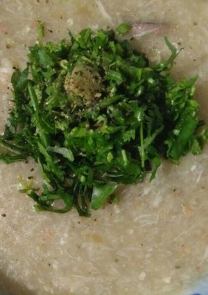 Hình của món Cháo hải sản.