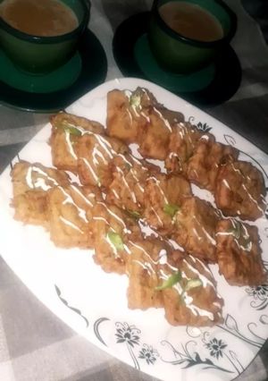 A picture of Bite size bread pakora.
