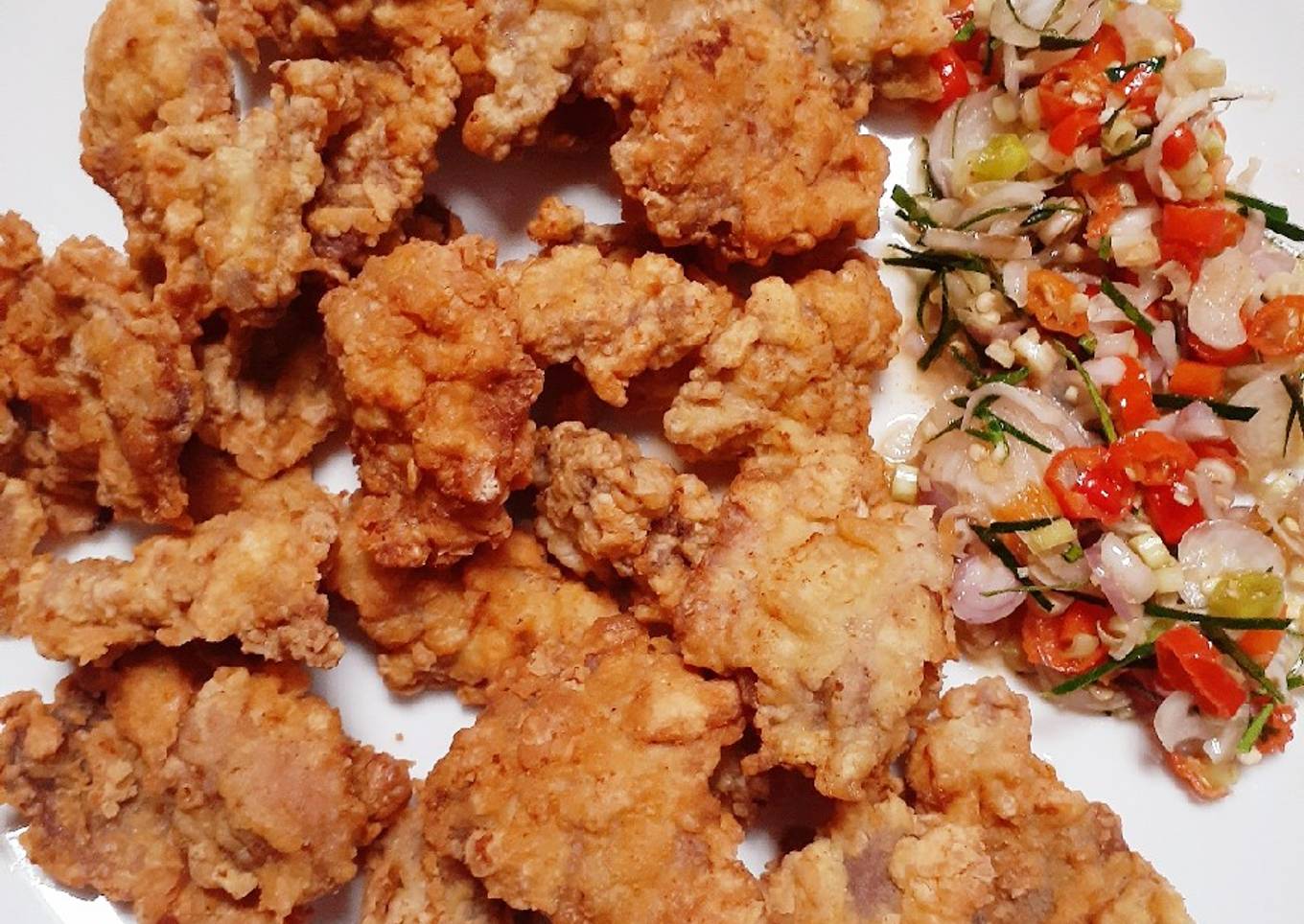 Babi Crispy Sambal Matah