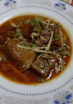 A picture of Nalli Nihari.