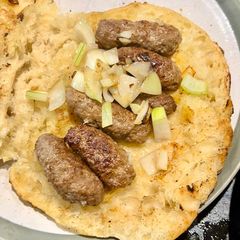 Ćevapčići/Ćevapi (Mini Bosnian Kebabs) A picture of Ćevapčići/Ćevapi (Mini Bosnian Kebabs).