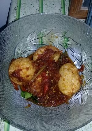 Foto resep Telur Balado nikmatss ala anak kost