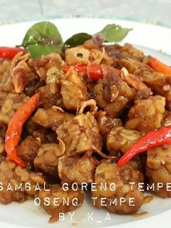 Foto resep Sambal Goreng Tempe / Oseng Tempe
