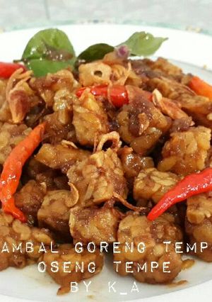 Foto resep Sambal Goreng Tempe / Oseng Tempe