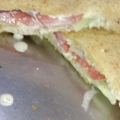 A picture of Malai Sandwich.