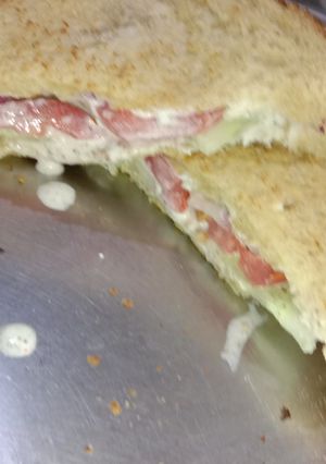 A picture of Malai Sandwich.