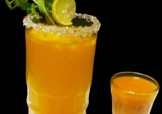 Easiest Way to Prepare Homemade Ripe mango lemonade