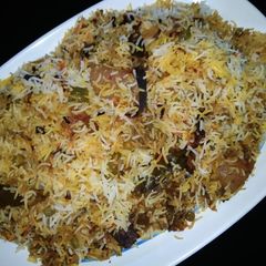 Hyderabadi Biryani A picture of Hyderabadi Biryani.