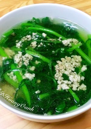 Hình của món Canh Tần Ô Nấu Thịt.