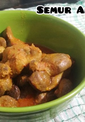 Foto resep Semur Ampela