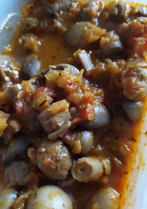 Une photo de Champignons à la grecque