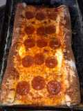 Garlic & herb cheesy Stuffed crust pizza