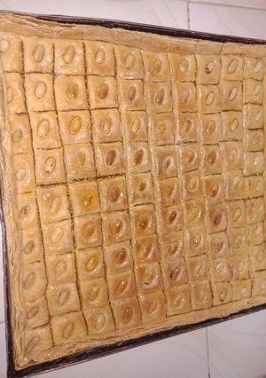 صورة لوصفة بقلاوة