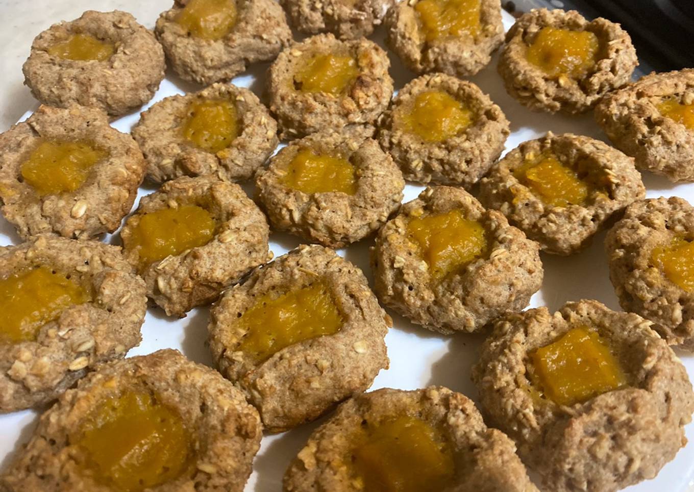 Pepas de batata sin azúcar. Saludables!