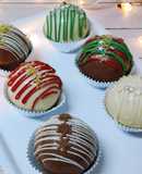 Bombas de chocolate! Para derretir con leche caliente!