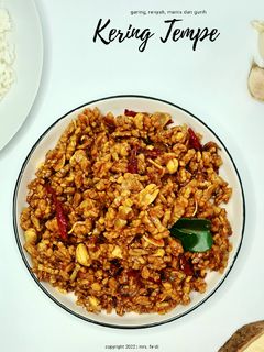 Foto resep Kering Tempe / Orek Tempe garing, renyah, enak manis gurih
