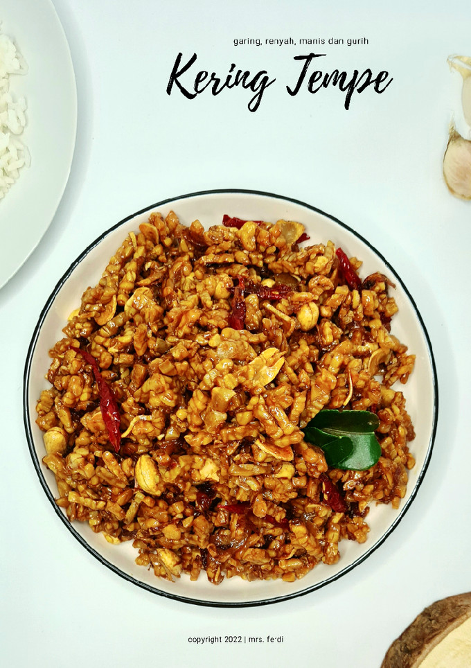 Foto resep Kering Tempe / Orek Tempe garing, renyah, enak manis gurih