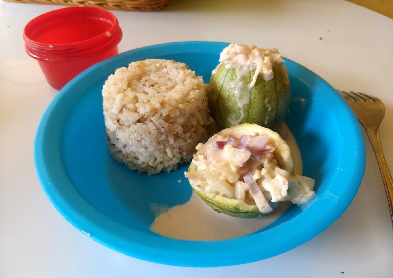 Calabacitas rellenas