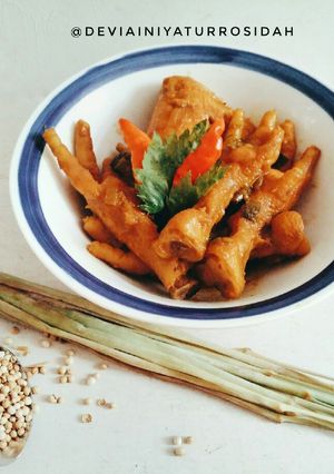 Foto resep Ceker dan Sayap Bumbu Pangsit ala rumahan mantap