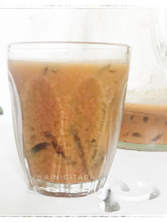 Foto resep Iced Coffee Cold Brew Jelly Cincau