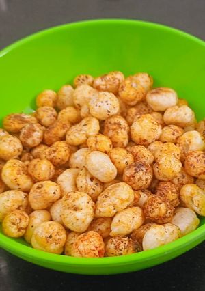 A picture of Chatpata Makhana (Spicy Roasted Fox Nuts).