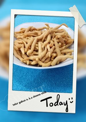 Foto resep Cheese stick a.k.a telur gabus tepung ketan