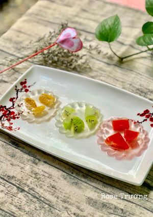 Hình của món Đông Sương Trái Cây(Rau Câu Trái Cây).