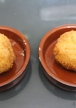 Foto principal de Helado frito de manzana