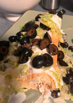 A picture of Quick & Easy Chicken Flauta’s in the InstaPot or Ninja Foodie cooker.