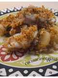 Rape al horno con almendra crocante