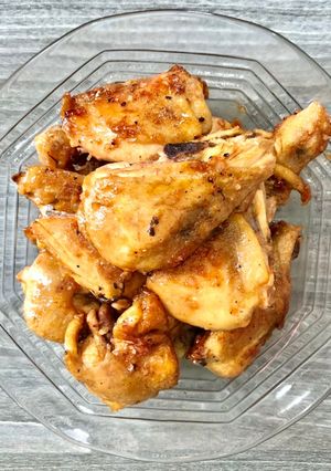 Hình của món Gà chiên mắm me.