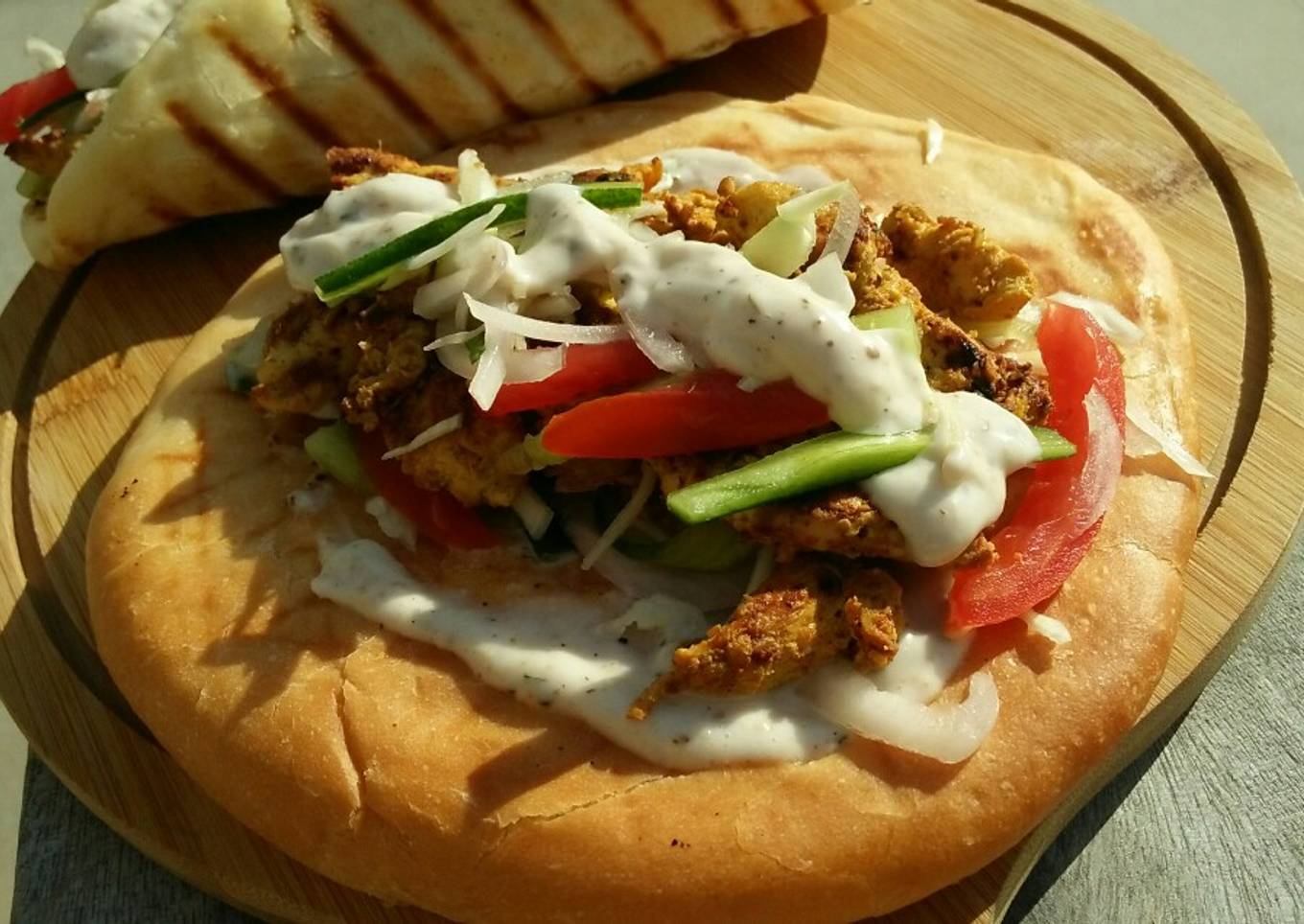 Recipe of Speedy Grilled Chicken Shawarma😋