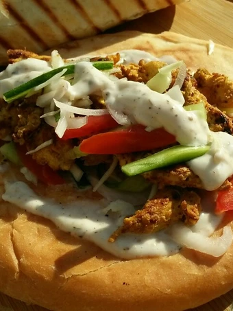 Easy Steps to Make Recipe Grilled Chicken Shawarma😋 that is Perfect, Addictive}