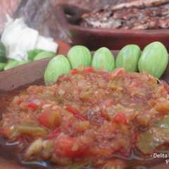 A picture of Sambel Pecak.