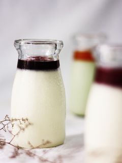 Hình của món Panna Cotta.