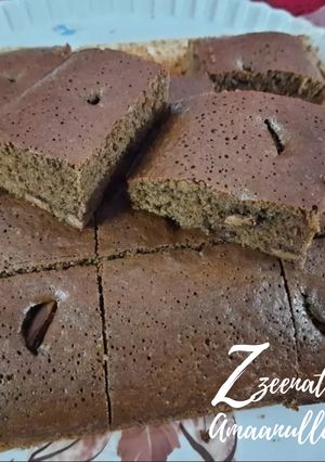 A picture of Chocolate and Cadbury Sponge Cake.