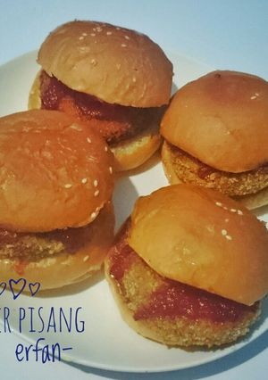 Foto resep Burger Pisang