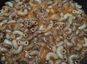Una foto de Sopa aguada con zanahoria