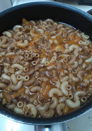 Una foto de Sopa aguada con zanahoria