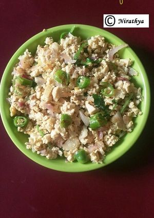 A picture of Scrambled tofu.