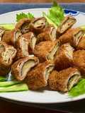 Super Juicy Eggplant Pork Cutlets